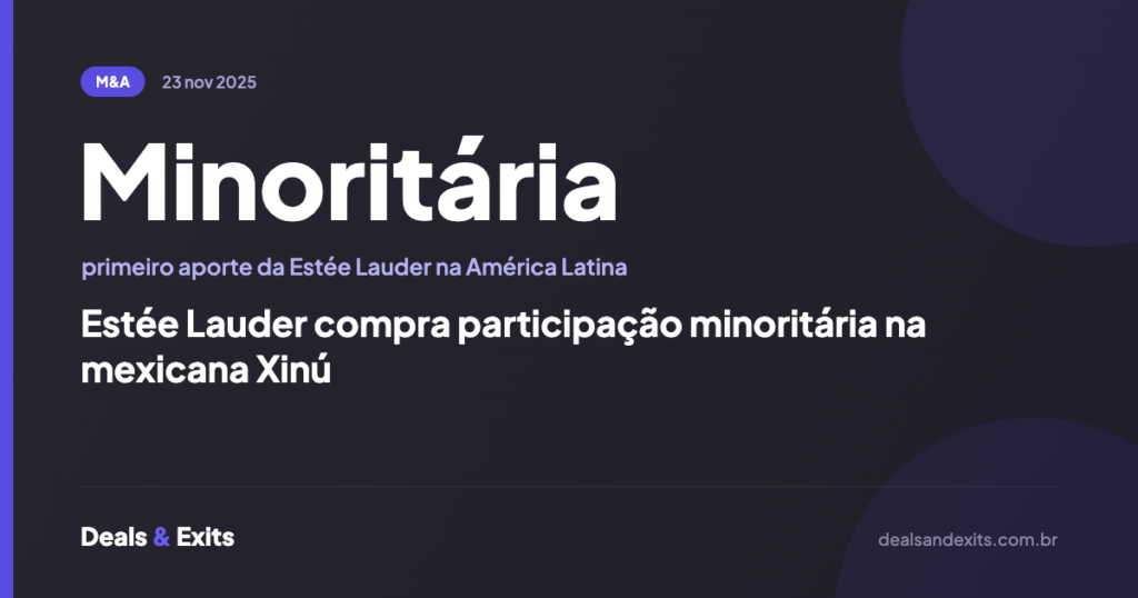 Estée Lauder compra participação minoritária na mexicana Xinú