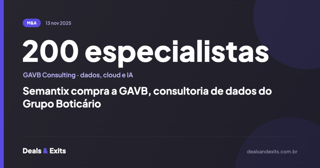 Semantix compra a GAVB, consultoria de dados do Grupo Boticário
